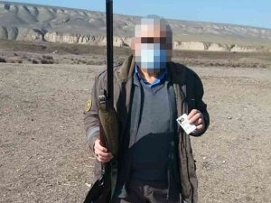 Usulsüz Avlanan Kişinin Tüfeğine El Konuldu