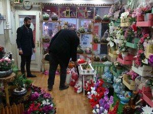 Karabük’te Çiçekçilerde Sevgililer Günü Hazırlığı