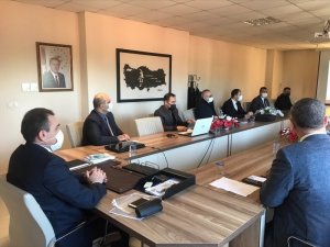 Kaymakam İ̇lyas Memiş, Lise Müdürleri İle Toplantı Yaptı