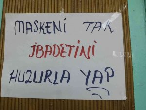 "Maskeni Tak İbadetini Huzurla Yap"