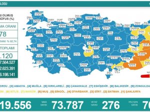 Son 24 Saatte Korona Virüsten 276 Kişi Hayatını Kaybetti