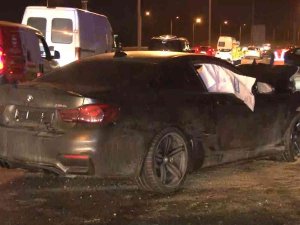 Eyüpsultan Tem Otoyolu’nda Zincirleme Trafik Kazası: 3 Yaralı