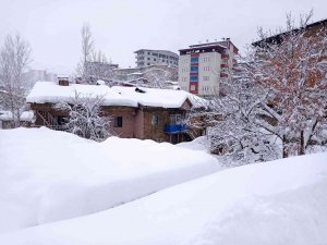 Hakkari’de Karla Mücadele Sürüyor