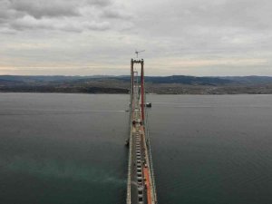 1915 Çanakkale Köprüsü’nde Asfaltlama Çalışmaları Tamamlandı