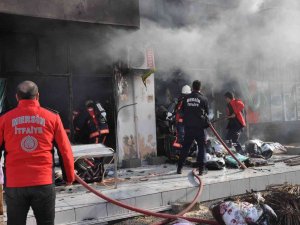Yorgan Dükkanı Alev Alev Yandı