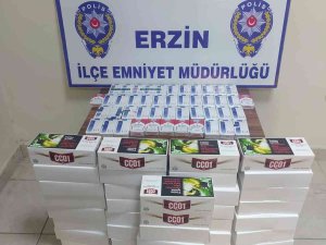 Erzin’de 8 Bin Kaçak Makaron Ele Geçirildi