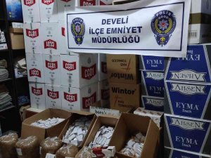 Develi’de Tütün Operasyonu