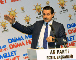 Bakan Çelik Rize'den Uyardı