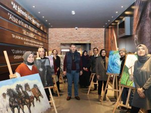 Hamidiye’de 60 Eser Görücüye Çıktı