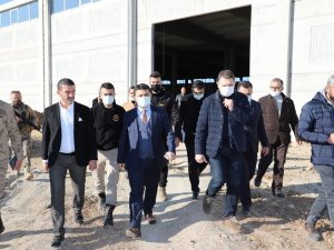 Kaymakam Tunç, Cizre Osb’de İncelemelerde Bulundu