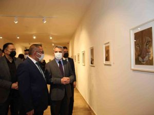 Tunceli’de ’Necefli Maşrapa Serisi: Hayvan Krallığı-ıı’ Sergisi Açıldı