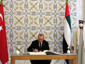 Erdoğan, Abu Dabi Veliaht Prensi El Nahyan İle Akşam Yemeği Yedi