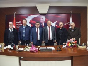 Alaplı Gazeteciler Derneği, Başkan Posbıyık’ı Ziyaret Etti