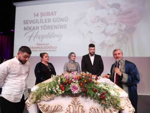 En Fazla Nikah Kıyan İlçede 14 Şubat Yoğunluğu