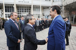 Bakan Faruk Çelik Artvin’de