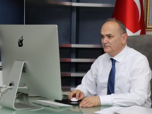 Başkan Özlü Görevinin Başında