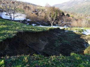 Kastamonu’da Heyelanlar Devam Ediyor