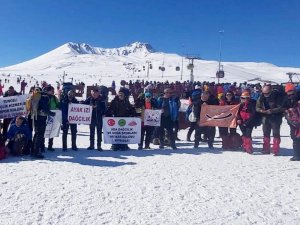 12. Uluslararası Erciyes Dağı Zirve Tırmanışı Tamamlandı