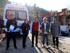 Alanya’da Bakımı Muhtaç Hastalara ‘Evde Sağlık Hizmeti’