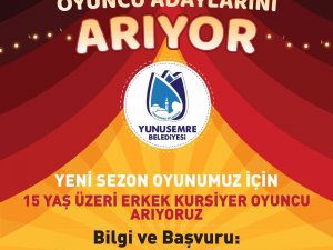 Yunusemre Kent Tiyatrosu Oyuncularını Seçiyor