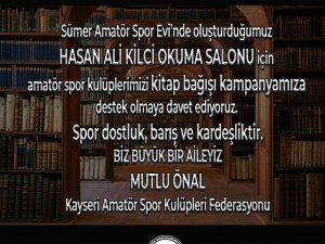 Kayseri Askf Kitap Toplama Kampanyası Başlattı