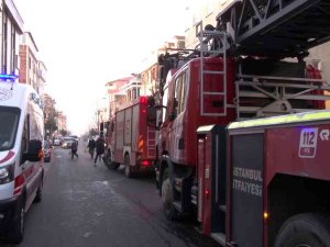 Avcılar’da İş Yerinde Korkutan Yangın