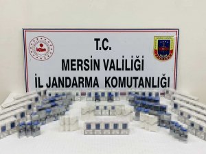 Mersin’de 300 Paket Kaçak Sigara Ele Geçirildi