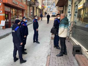 Zabıtadan Sosyal Mesafe, Maske Ve Hijyen Denetimi