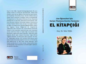 Doç. Dr. Yeşil’in Liseliler İçin Kariyer Planlama Kitapçığı Yayımladı