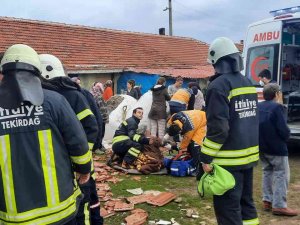 Tekirdağ’da Evde Tüp Patladı: 2 Yaralı