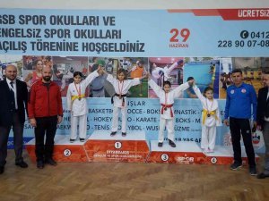 Diyarbakır’da Okullar Arası Karate İ̇l Birinciliği Müsabakaları Tamamlandı