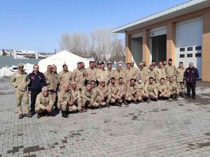 Güvenlik Korucularına Afet Ve Yangın Eğitimi Verildi