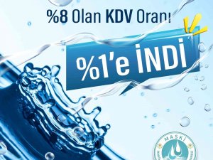 Manisa’da Su Tüketim Bedelindeki Kdv Yüzde 1’e İndirildi