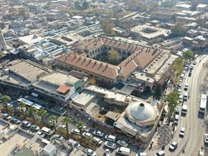 Şanlıurfa’da Tarihi Hanlar Bölgesinde Cephe Yenileme Çalışması