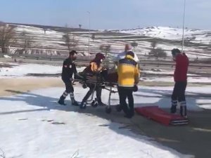 Felç Geçiren 81 Yaşındaki Hastanın Yardımına Ambulans Helikopter Yetişti