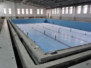 Beypazarı’nda Yapılan Yarı Olimpik Yüzme Havuzunda Sona Gelindi