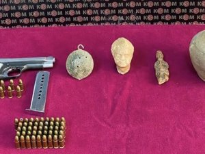 İ̇zmir’de Roma Ve Bizans Dönemine Ait Tarihi Eserler Ele Geçirildi