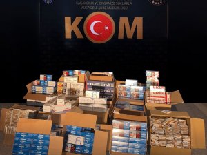 Binlerce Makaron Ele Geçirildi