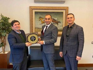 Cahi̇de’den Osb Başkanı Şimşek Ve Bölge Müdürü Özcan’a Teşekkür