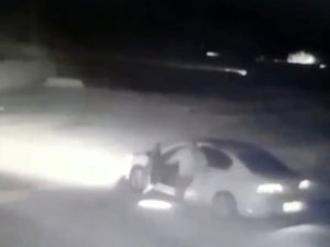 Lüks Otomobille Keçi Hırsızlığı