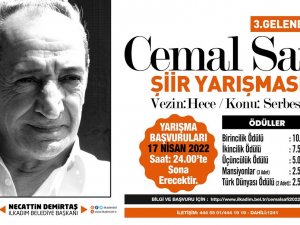 ‘Cemal Safi Şiir Yarışması’nın Başvuruları Başladı