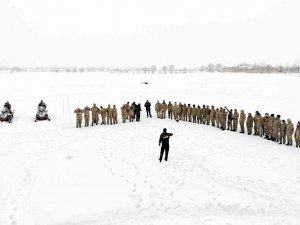 Muş’ta Güvenlik Korucularına ‘Çığ’ Eğitimi