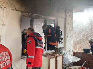 Malatya’da Ev Yangını