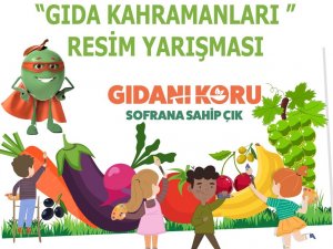 Gıda Kahramanları Resim Yarışması Başlıyor