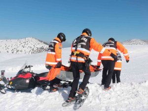 Jandarmadan Kayak Merkezinde Afet Tatbikatı