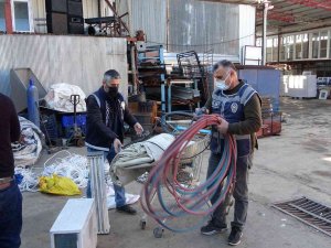 Antalya’da Hurdacılara Eş Zamanlı Operasyon