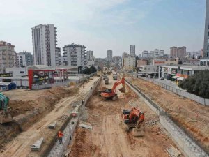 Göçmen Katlı Kavşak Çalışmaları Sürüyor