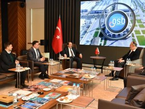 Kayseri’de Kurum Temsilcilerinden Osb’ye Ziyaret