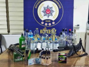 Köyceğiz Polisi Kaçak İçkiye Geçit Vermedi