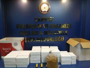 Çankırı’da 17 Bin Makaron Ele Geçirildi
